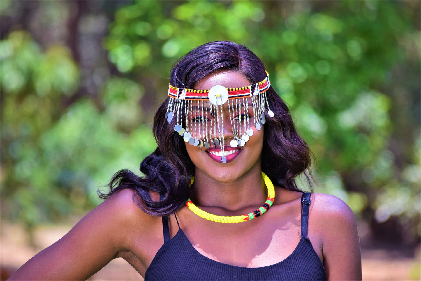 Beaded single Necklaces