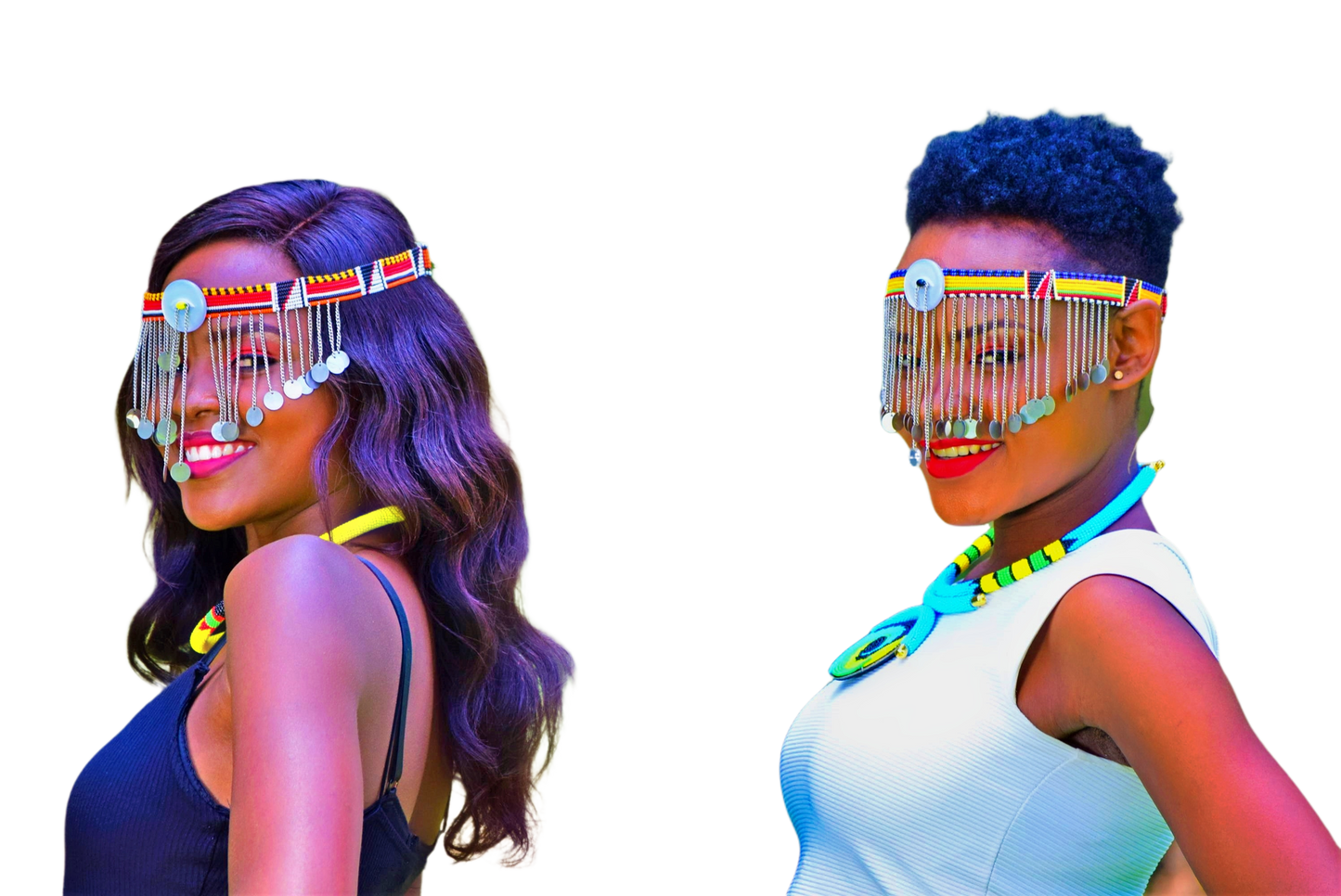 Beaded pendant Necklaces